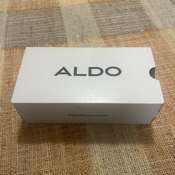 Aldo Winifred Black Leather Ballet Flat / Loafer NEW IN BOX - Picture 3 of 5